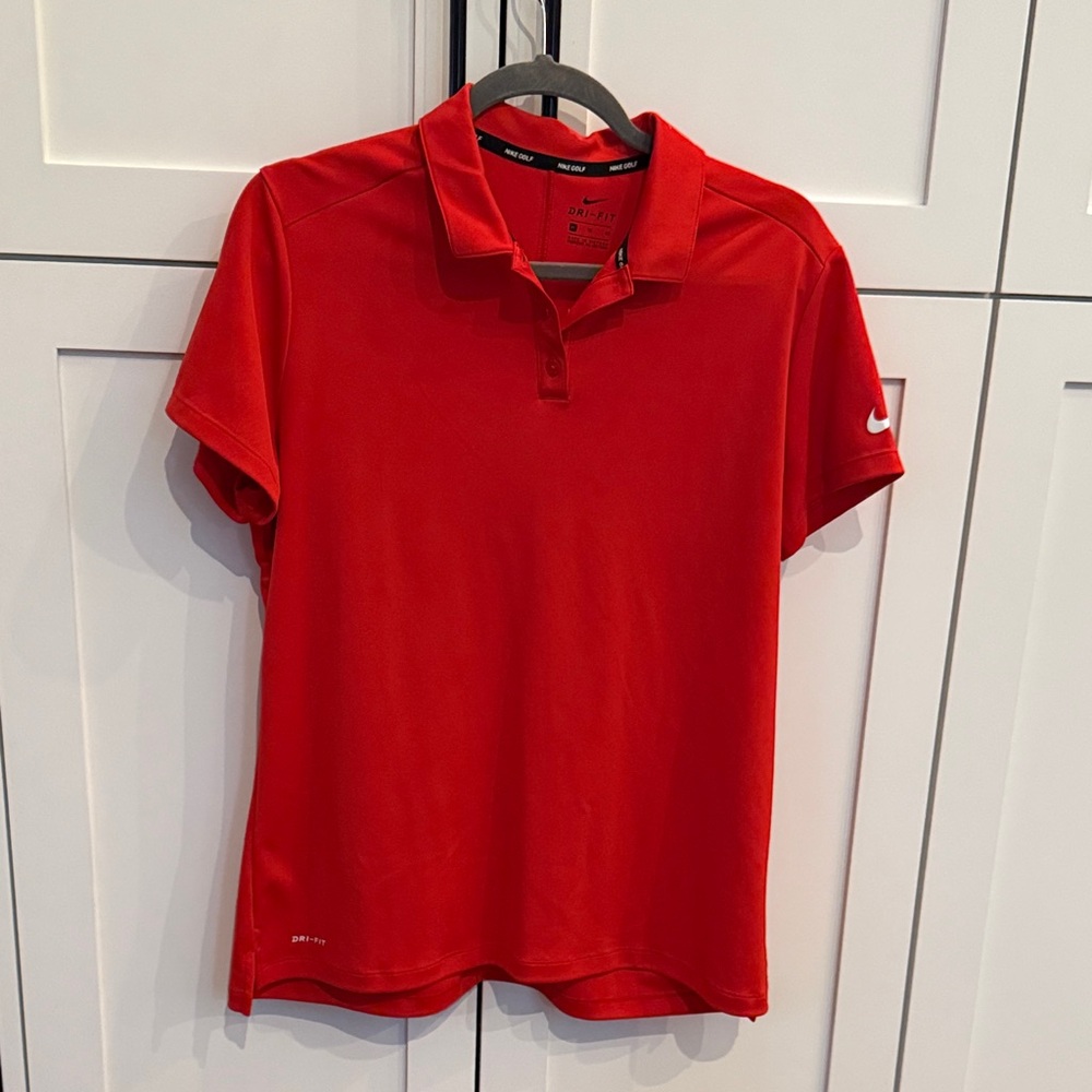 Nike Vibrant Red Polo Shirt